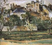 Paul Cezanne Pang Schwarz map of the Garden oil